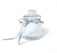 Банка стекляная  с крышкой 650мл "FLEUR" Банка стекляная  с крышкой 650мл "FLEUR"