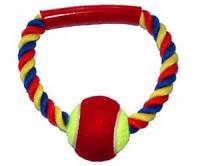 Игрушка с Аппорт с ручкой кольцо с мячом/R1068/Вестерн