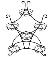 Подставка настольная для цветов на 6 горшков "Стрекоза"