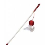 Игрушка к Дразнилка Шар с пером на удочке NT935D/Вестерн