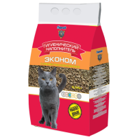 Наполнитель Барсик ЭКОНОМ с эффектом Комкования 4,54л/3шт/92080