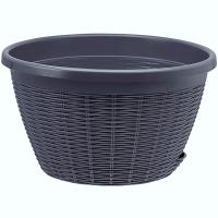 Кашпо 4,5л антрацит КШ-6448