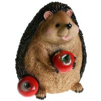 Фигура Ежик с яблочками L14W14,5H15см 713642/F738