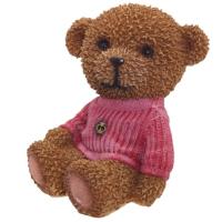 Копилка Мишка в розовом свитере W11.5L10H17см 626738/SK029 Копилка Мишка в розовом свитере W11.5L10H17см 626738/SK029