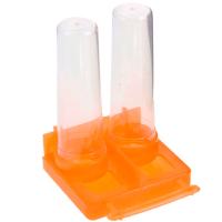 Поилка для птиц двойная большая