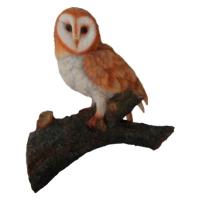 Фигура Совенок на ветке L19W9H17,2см 626541/F596