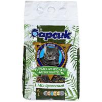 Наполнитель Барсик MIХ Древесный 4,54л /3шт/92066