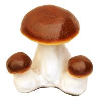 Фигура Гриб белый тройной L23W17H23см 123292/F003