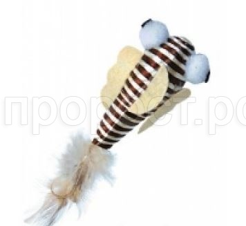 Игрушка для кошек Рыбка полосатая 9см  