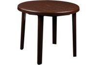 Стол круглый d 90см коричневый 05535 /Милих Стол круглый d 90см коричневый 05535 /Милих