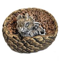 Копилка Дракон в яйце (золото+серебро) L11,5W10H10 716392/SK234 Копилка Дракон в яйце (золото+серебро) L11,5W10H10 716392/SK234