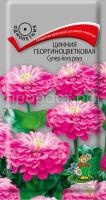 Цинния георгиноцветковая Супер йога роуз Цинния георгиноцветковая Супер йога роуз