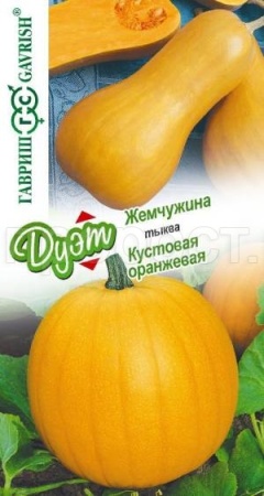 Тыква мускатная Жемчужина 1,0 г+ Тыква твердокорая Кустовая оранжевая 1,0 г Тыква мускатная Жемчужина 1,0 г+ Тыква твердокорая Кустовая оранжевая 1,0 г