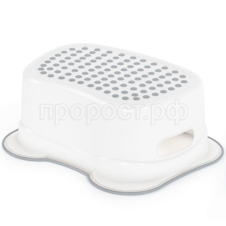 Табурет-подставка антискользящий белый М8881 /8шт/ Альтерн