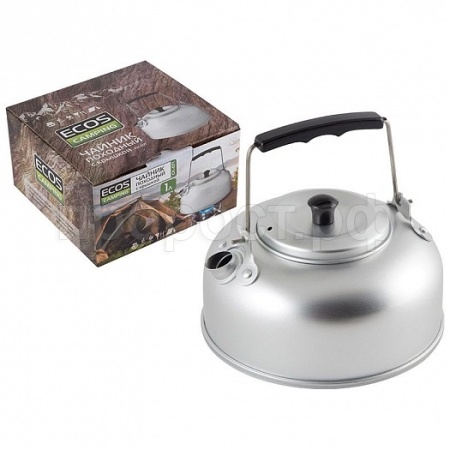 Чайник 1л походный с крышкой алюминиевый СК-071