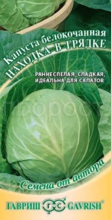 Гавриш Капуста белокочанная Находка в грядке 0,1г