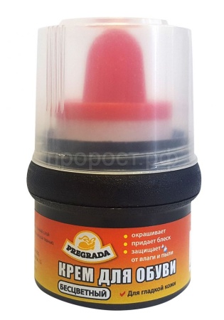 PREGRADA Крем банка с губкой 50мл (БЕСЦВЕТНЫЙ)