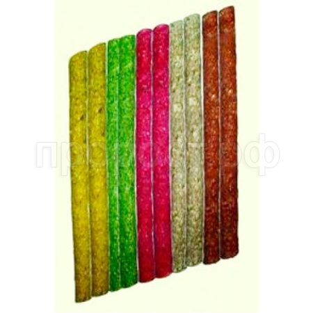 Лакомство для собак Палочка мясная цветная 13см*7-8мм 100шт 