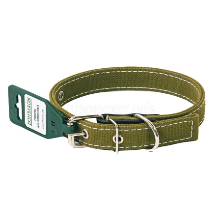 Ошейник брезент 2сл 25мм*50см/DONBARON Ошейник брезент 2сл 25мм*50см/DONBARON