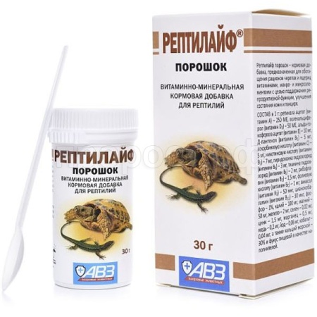 Витаминно-минеральная добавка для рептилий Рептилайф 30г