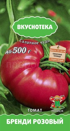 Поиск Вкуснотека Томат Бренди розовый 10шт