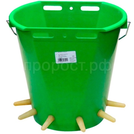 Инструмент Ведро д/кормления ягнят/козлят 6 сосок с клапанами/271/АМА+