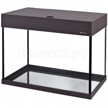 Аквариум прямоугольный со светильником 53л(51х31х46см) LUX LIGHT П60 венге/994968/АП