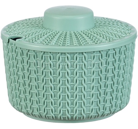 Сахарница ВЯЗАНИЕ 0,45л фисташковый М1197  Сахарница ВЯЗАНИЕ 0,45л фисташковый М1197