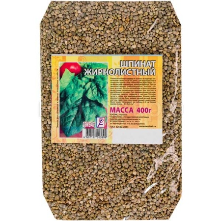 Шпинат Жирнолистный 400г Шпинат Жирнолистный 400г