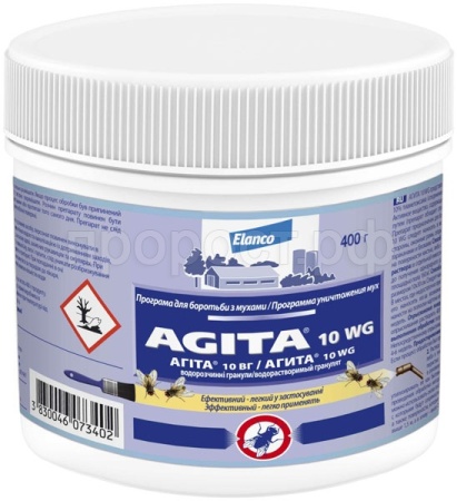 АГИТА от мух, тараканов, блох, комаров 400гр