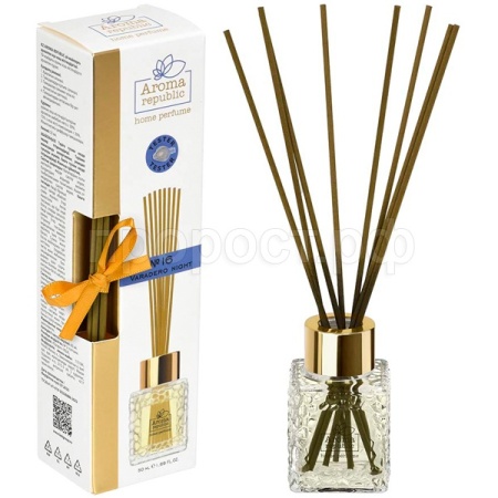 Диффузор д/дома с палочками 50мл Aroma Republic №16 Ночь в Варадеро 93801 /12шт /Профит 