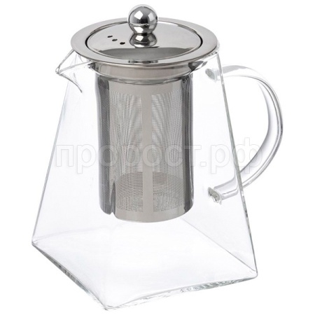 Чайник заварочный 1л AROMA боросиликатного стекла 105039 /Leonord