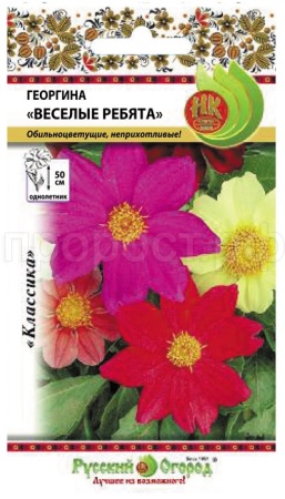Георгина Веселые ребята смесь 0,3г