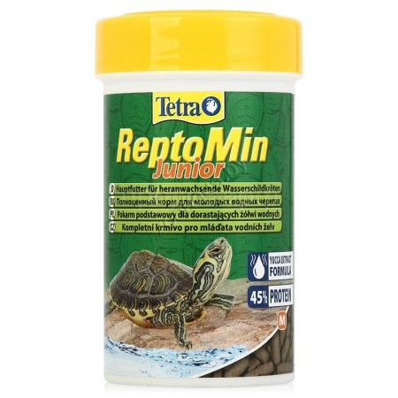 Корм для черепах Tetra ReptoMin Junior Sticks банка 100 мл палочки для молодых водяных черепах