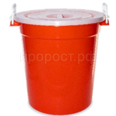 Бак 120л Эрон с крышкой и защелк. ручками /Дон