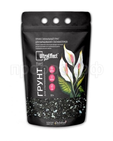 Грунт Премиум для Спатифиллумов UltraEffect Plus Expert 3,0л