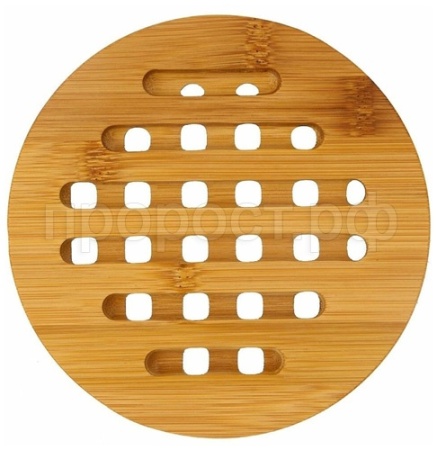 Подставка п/горячее №8 бамбук 150мм КТ-ПС-08/20шт/Катунь