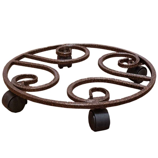 Подставка РЗДИ Напол на колесах один горшок антик медь 200/2шт в уп