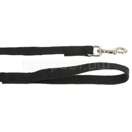 Поводок брезент 25мм*7м прошитый со стальным карабином/72125013с/Каскад