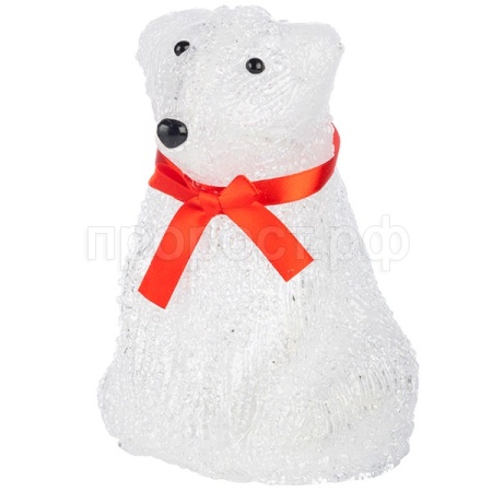 Фигура светодиодная Мишка из акрила 106172