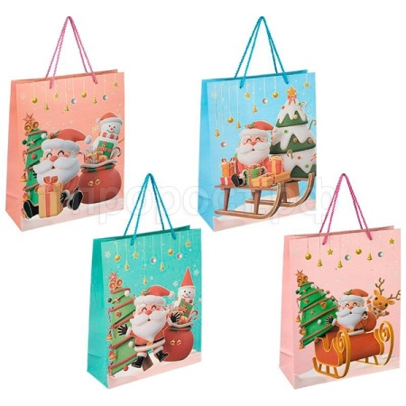 Пакет подарочный Восторг M 26*32*10см 110432